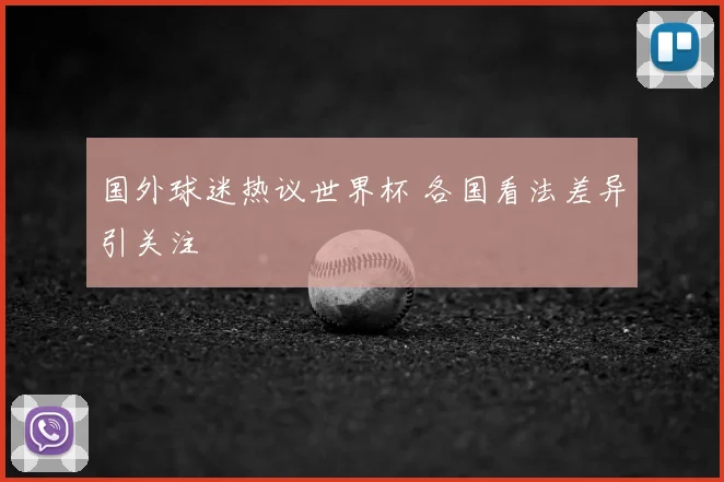 国外球迷热议世界杯 各国看法差异引关注