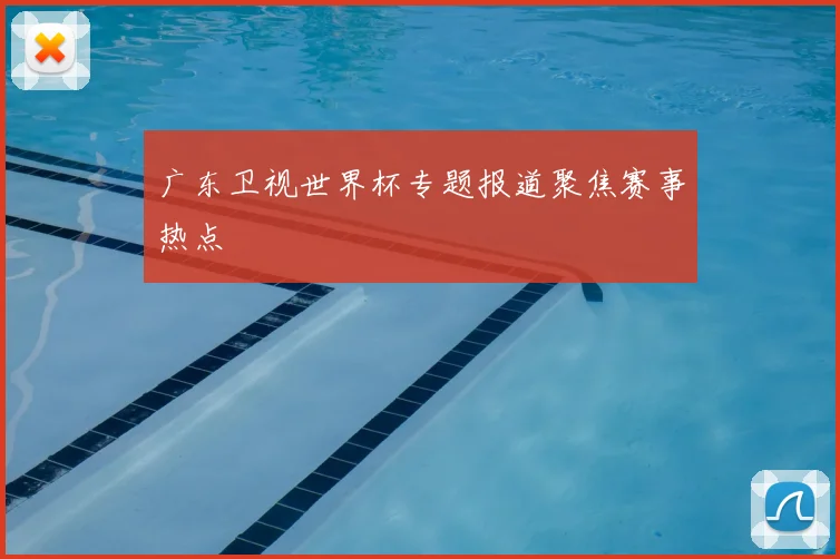 广东卫视世界杯专题报道聚焦赛事热点